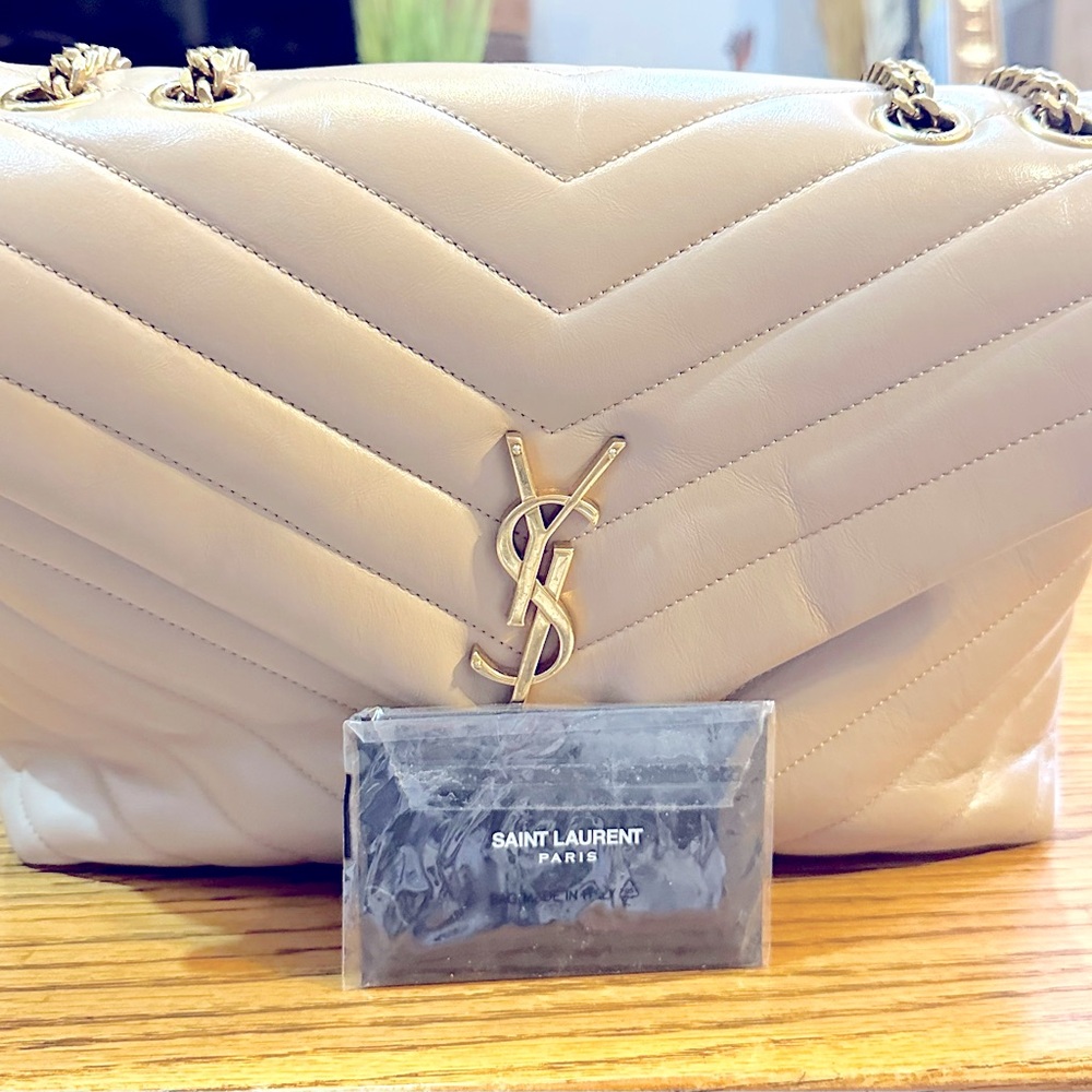 Authentic Large YSL Lou Lou